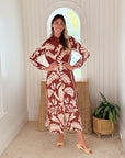 WALKER & WADE Mandarin Duster Moroccan Morning