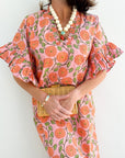 FITZROY & WILLA Soleil Dress Pink/Orange Floral
