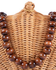 Shelly Woodbead Bag Natural