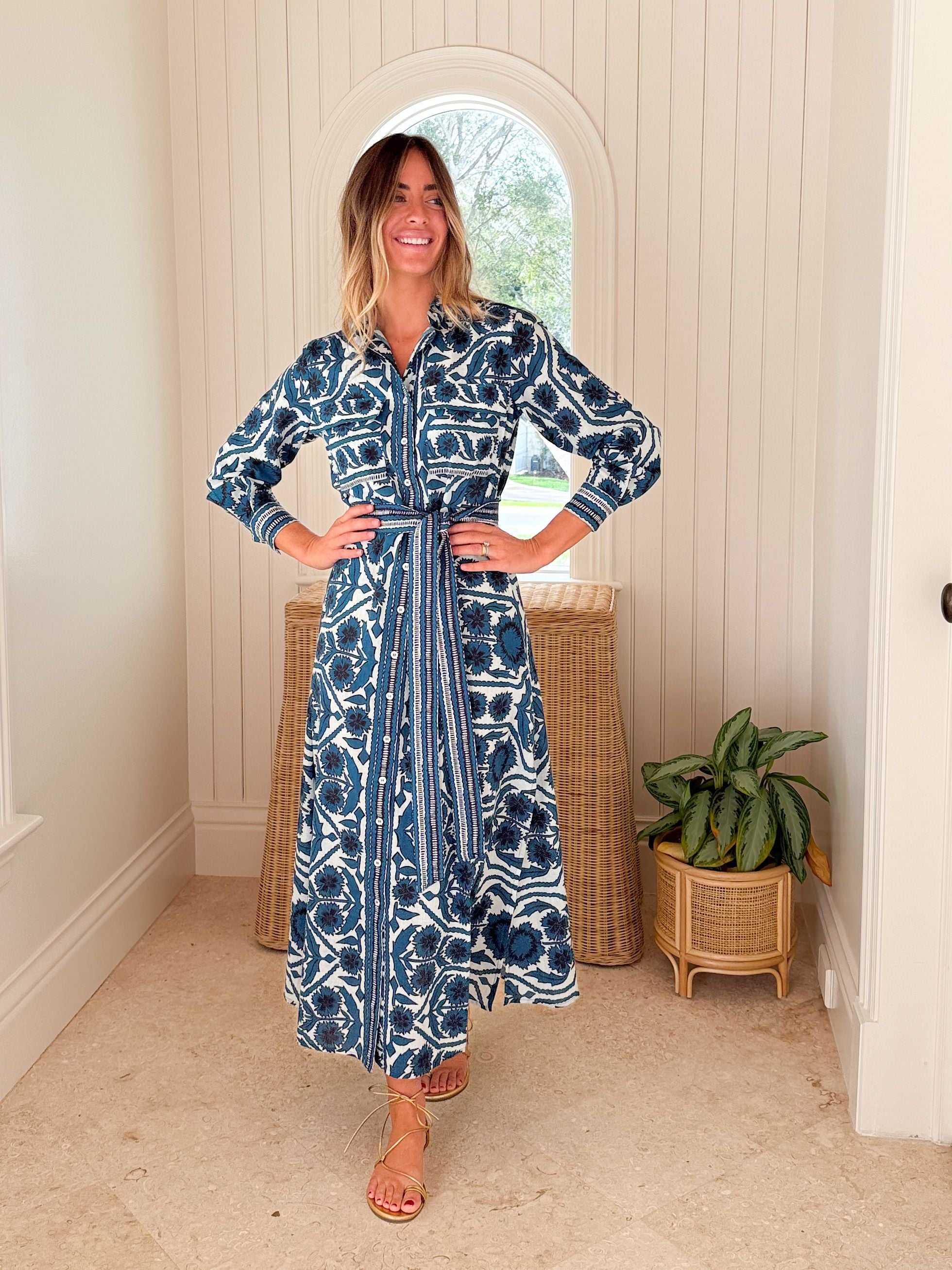 OMIKA Palma Maxi Dress Tessa Santorini – Matilda's Life Style