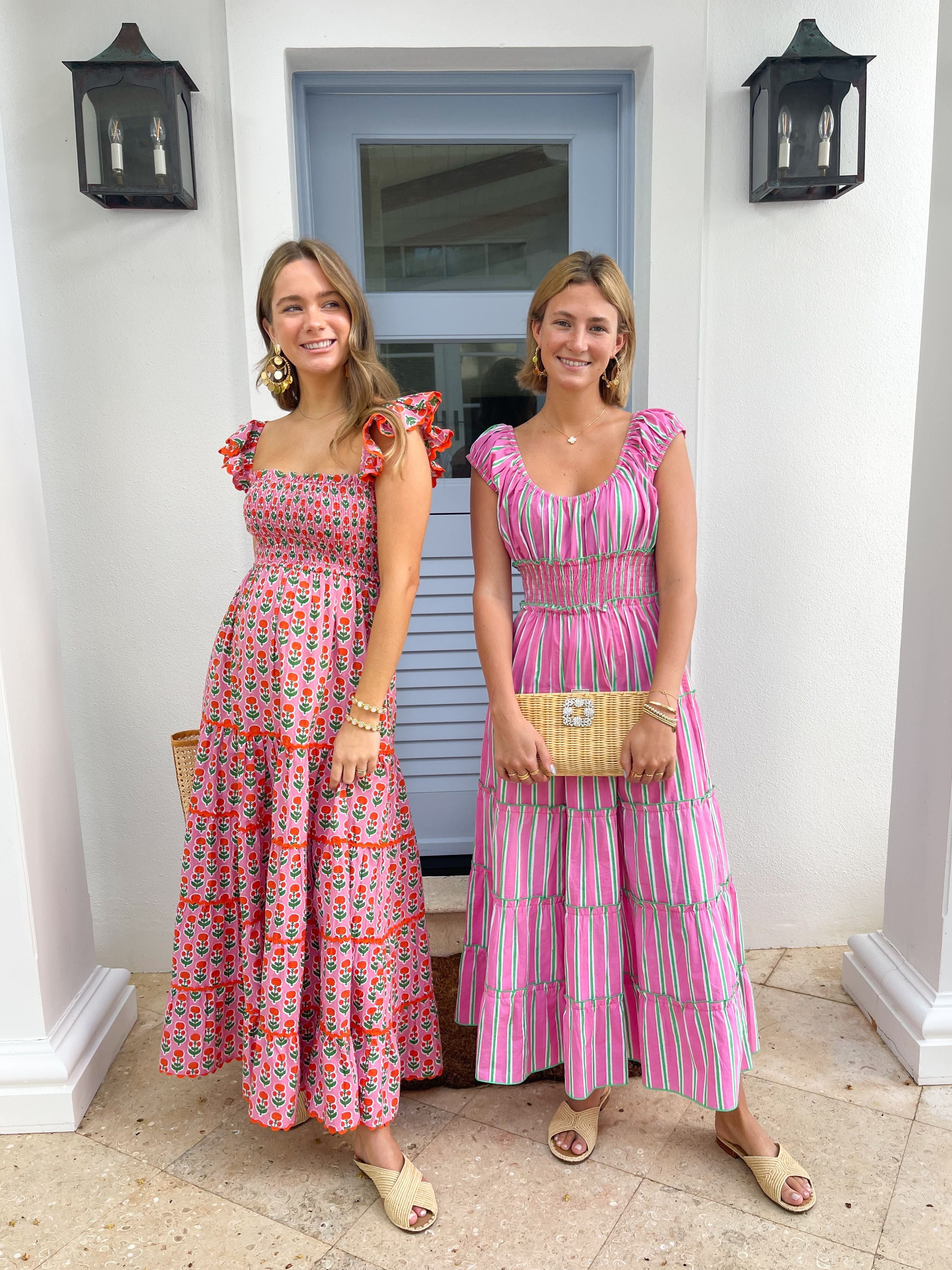 PINK CITY PRINTS Classic Rah Rah Ice Lolly Stripe