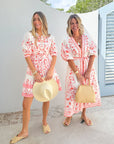 BANJANAN Gizela Dress Blush