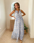 FINAL SALE DANA SMALL DESIGNS The Anywhere Dress Marrakech Tile Harbour
