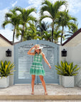 OLIPHANT Yoke Dress Soleil Sage