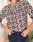 LOLA AUSTRALIA Texas Shirt Starburst Latte