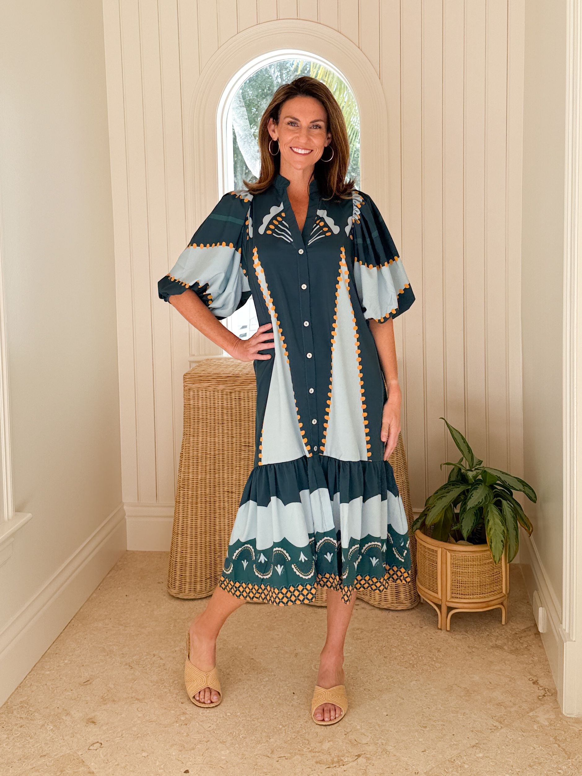 LAVI Angela Dress Teal