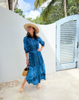 OMIKA Emma Maxi Dress Nikita Atlantic
