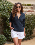 FRANK & EILEEN Patrick Popover British Royal Navy Fleece