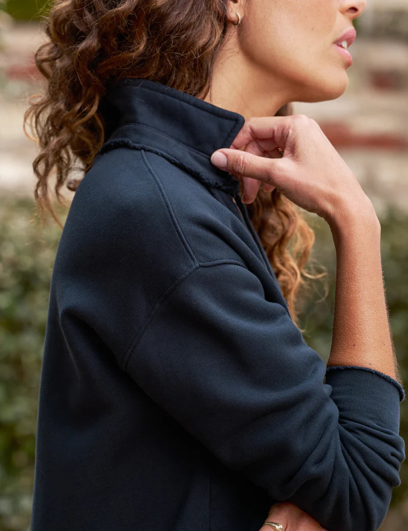FRANK & EILEEN Patrick Popover British Royal Navy Fleece
