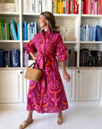 SHERIDAN FRENCH The Every Body Dress Sangria Batik