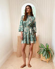 KASIA Lemnos Mini Dress Green