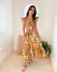 FINAL SALE CARA CARA Ruby Dress Newberry Tropic Clay