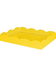 ADDISON ROSS Scallop Tray Yellow 11x8