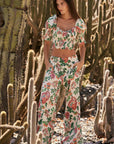 FINAL SALE MISA Calla Top Malika Paisley Floral