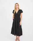 FINAL SALE MAREA Annabelle Dress Bonita Black