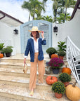 FRANK & EILEEN Madeline Patch Pocket Pant Camel Courduroy