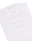 Naughty Notecards