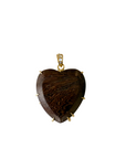 JANE WIN LOVE Jumbo Wood Heart Pendant
