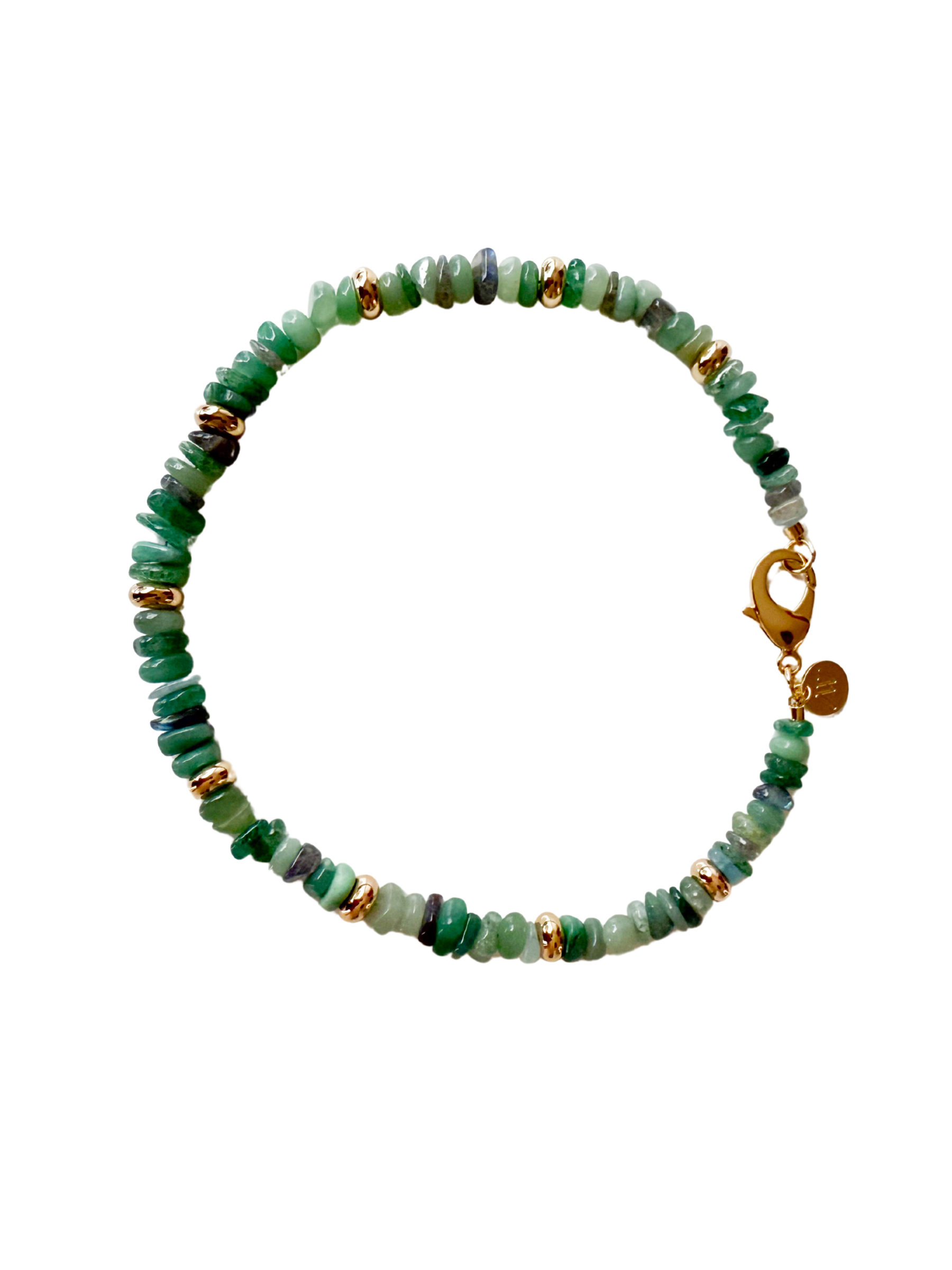 JANE WIN Seaglass Beaded Necklace