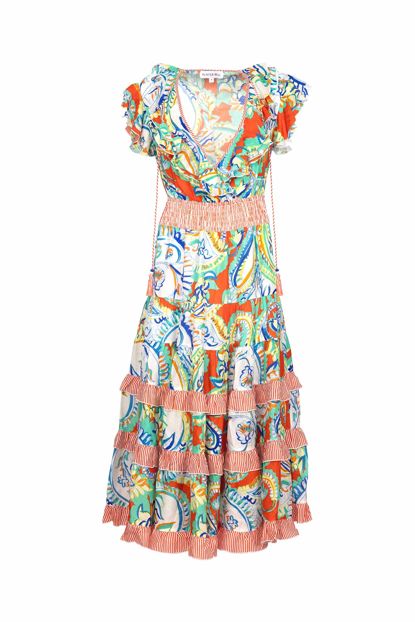 HUNTER BELL Aurora Dress Amalfi Tiles