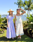 PINK CITY PRINTS Katie Dress Poets Stripe