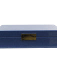 ADDISON ROSS Blue Shagreen Gold Box