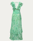 BANJANAN Beatrice Dress Paisley Swirl Nymph