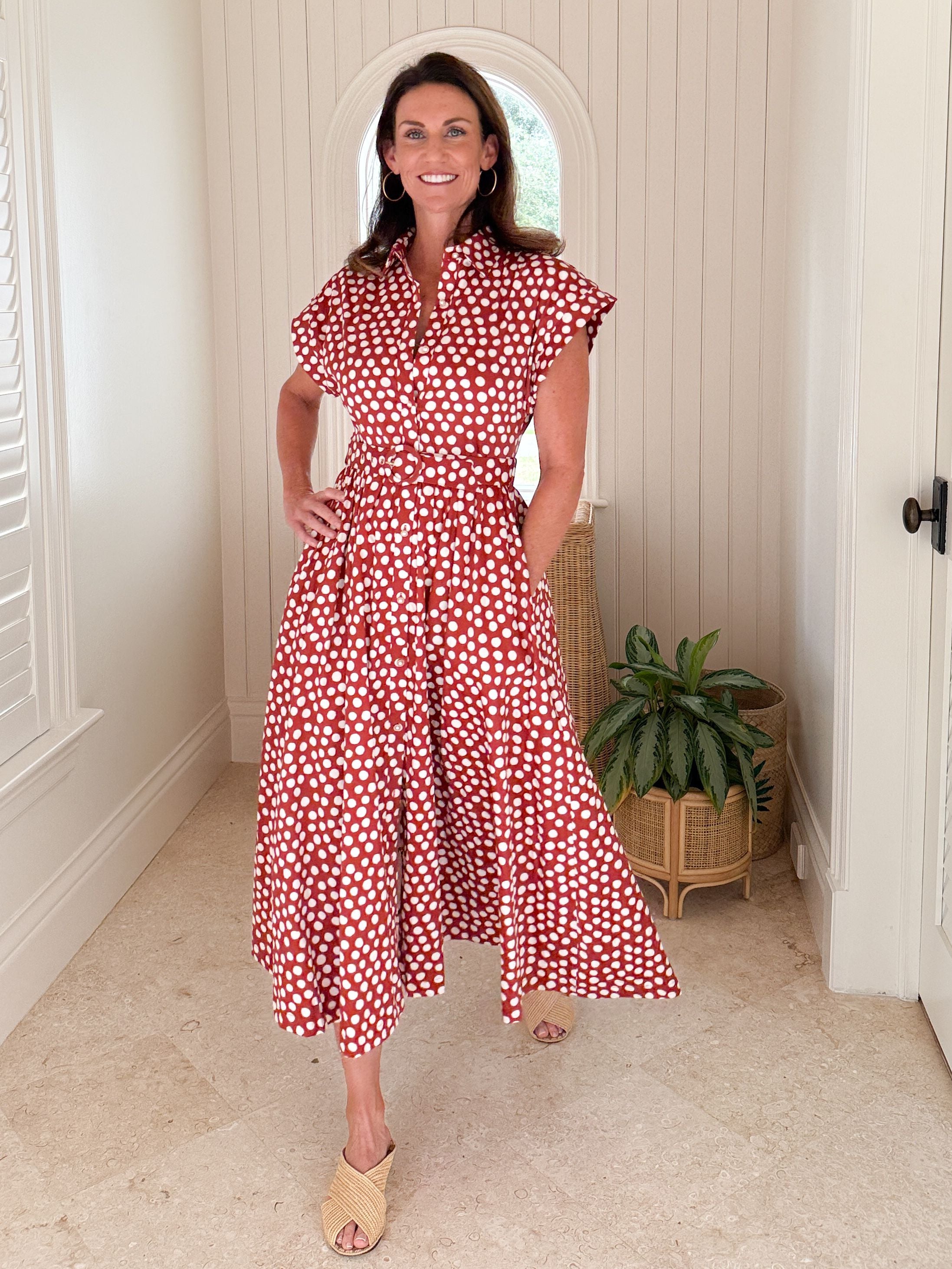 PROSPERINA Jocelyn Maxi Dress Spot On