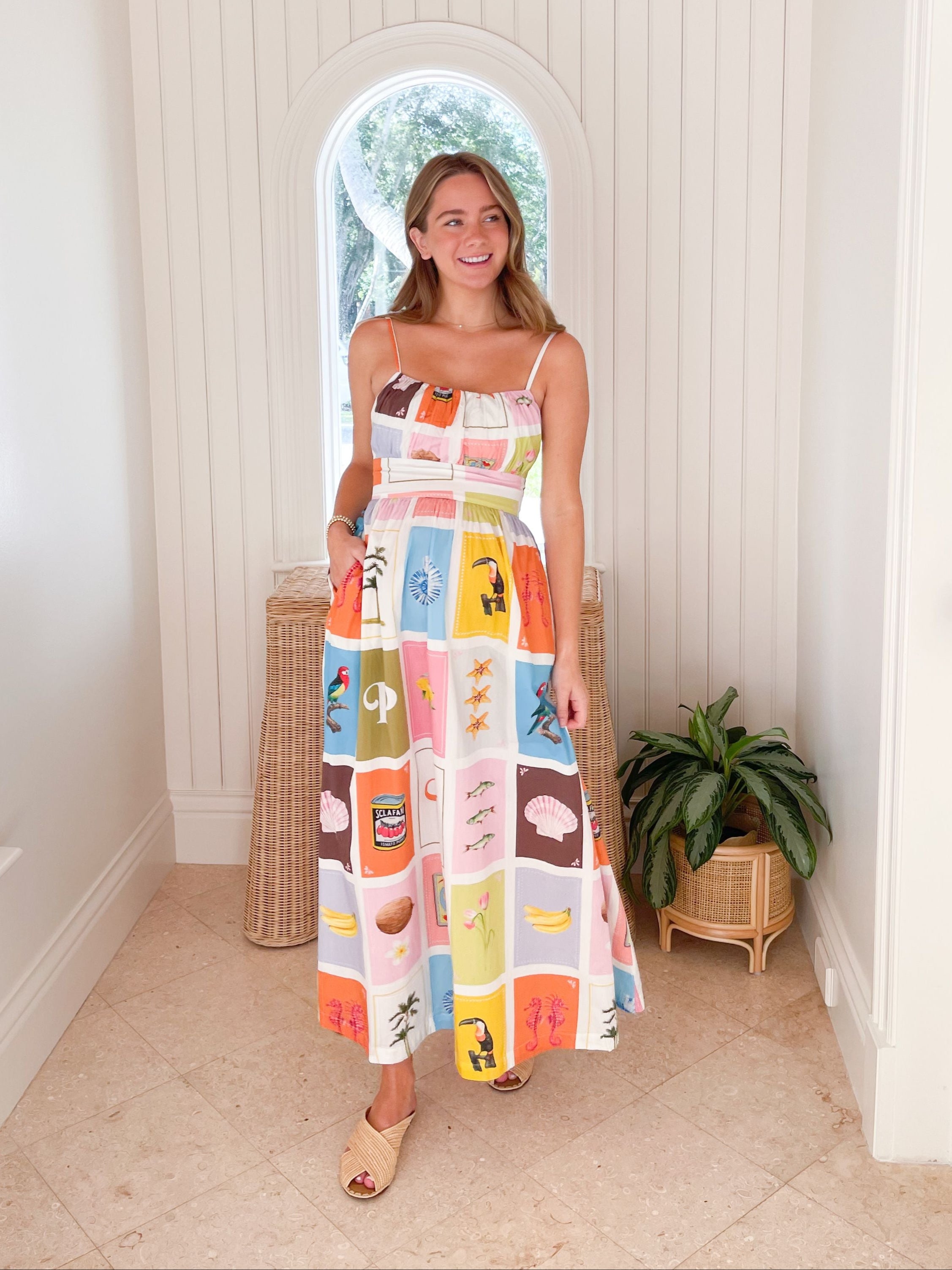 PALM NOOSA Tulipa Dress Cartagena