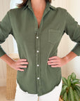 FRANK & EILEEN Barry Button Up Denim Nori