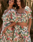 FINAL SALE MISA Calla Top Malika Paisley Floral