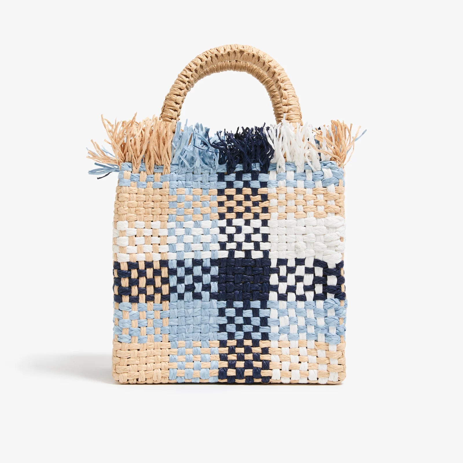 PAMELA MUNSON Check Mate Mini Bag Blue