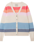 JUMPER 1234 Deckchair Stripe Cardigan Jasmine Multi