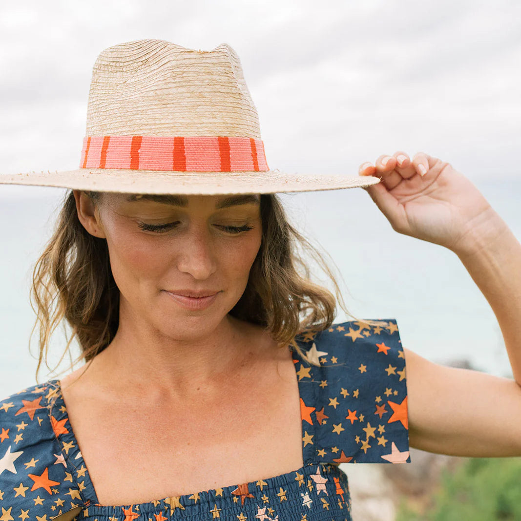 SUNSHINE TIENDA Ruthie Palm Hat