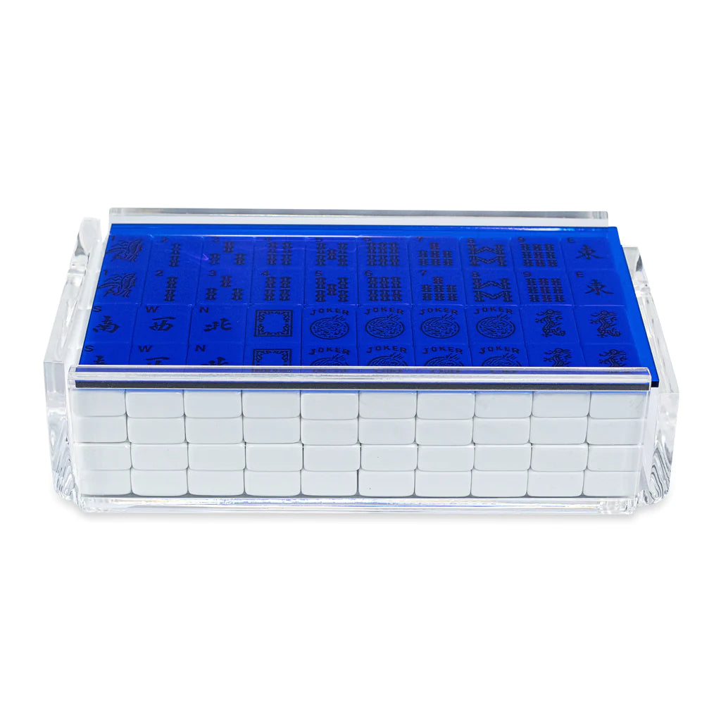 "EL MAHJONG" LUXE MAHJONG SET BLUE