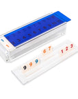 "EL RUMI" RUMMY TILE GAME BLUE