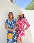 FITZROY & WILLA Russell Mini Dress Pink Gordes