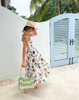 PROSPERINA Aurea Midi Dress Bloom Service