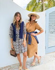 FRANK & EILEEN Rory Maxi Shirtdress Camel Corduroy