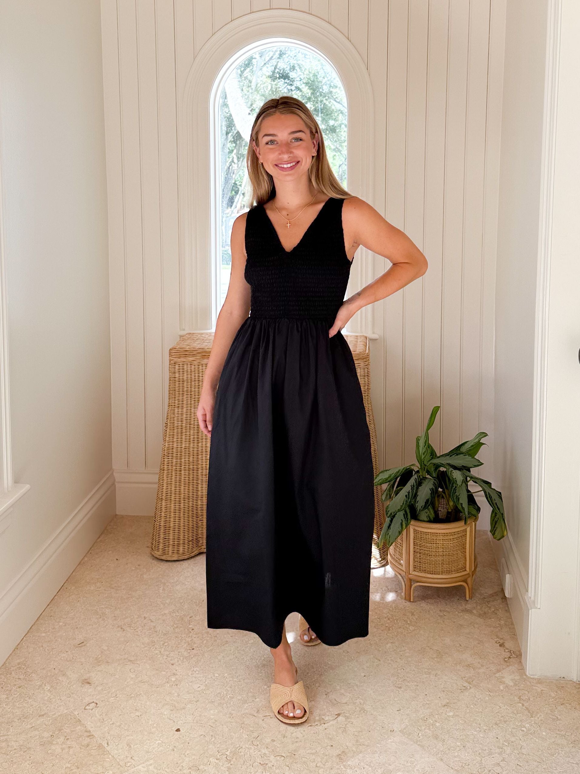 MAREA Cora Dress Bonita Black  Matilda's Life Style