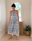 CARA CARA Denise Dress Palm Paisley