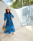 OMIKA Emma Maxi Dress Nikita Atlantic