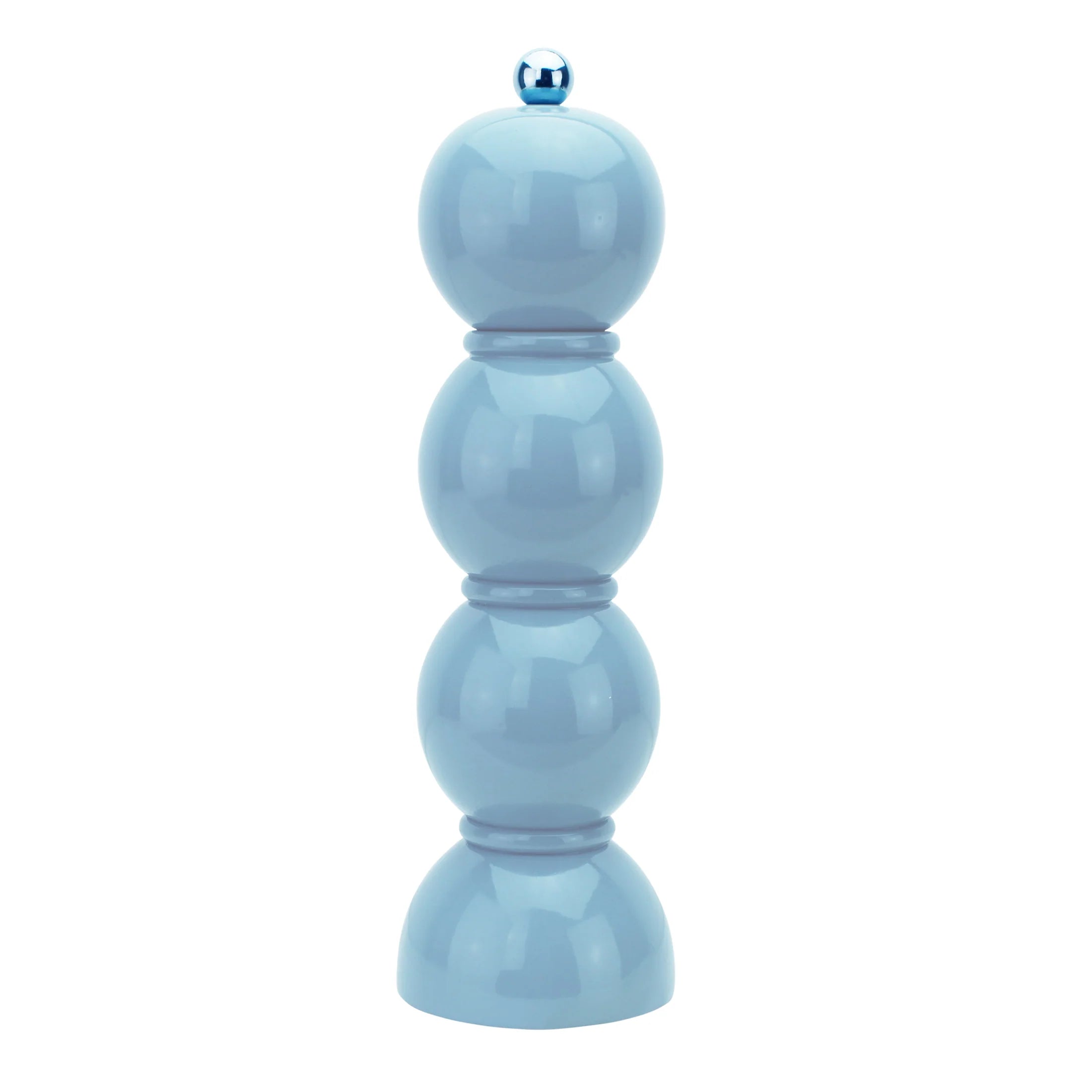 ADDISON ROSS Bobbin Salt & Pepper Mill Periwinkle