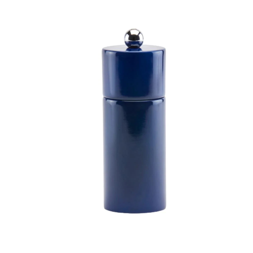 ADDISON ROSS Mini Pillar Salt & Pepper Mill Grinder Navy