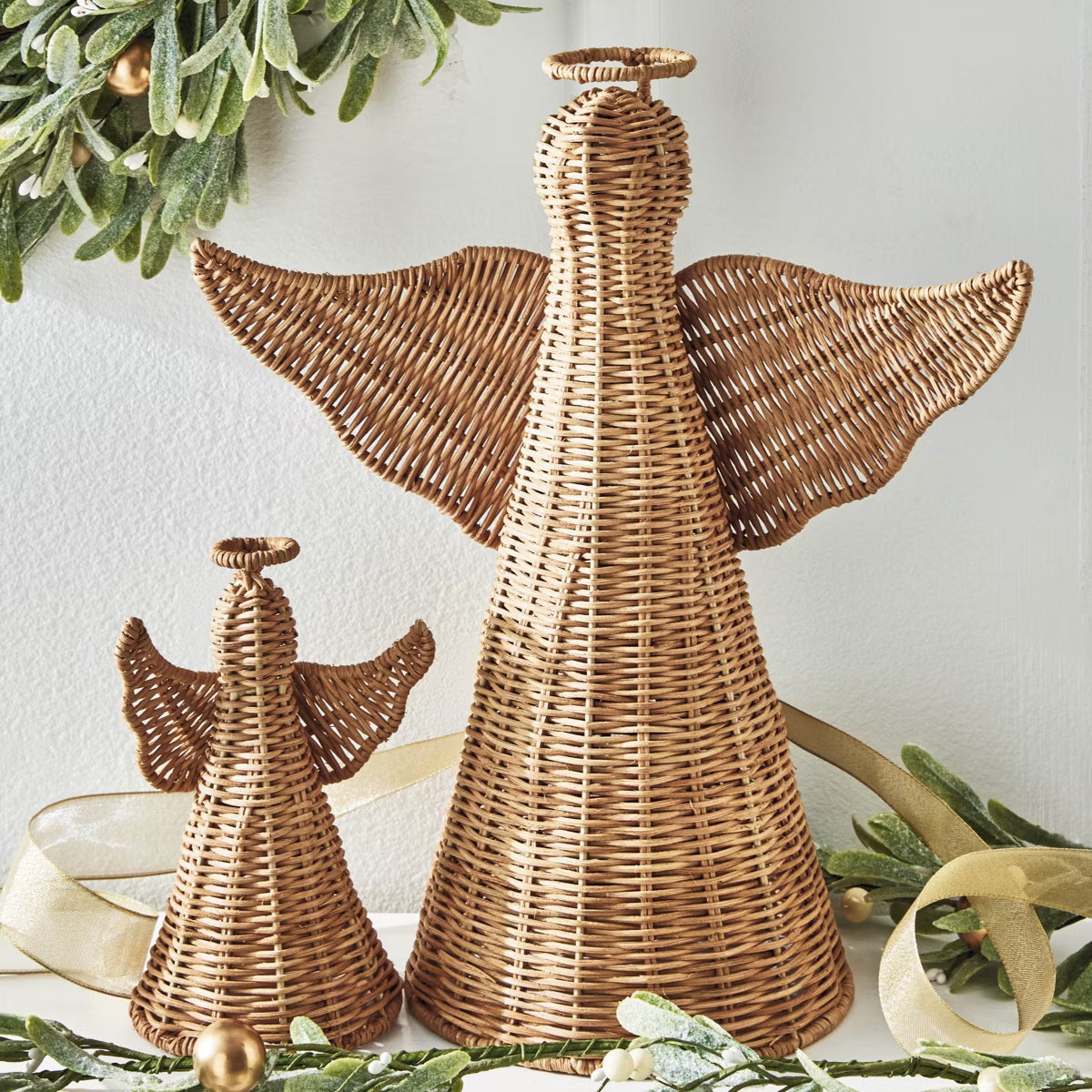 Rattan Angel Large