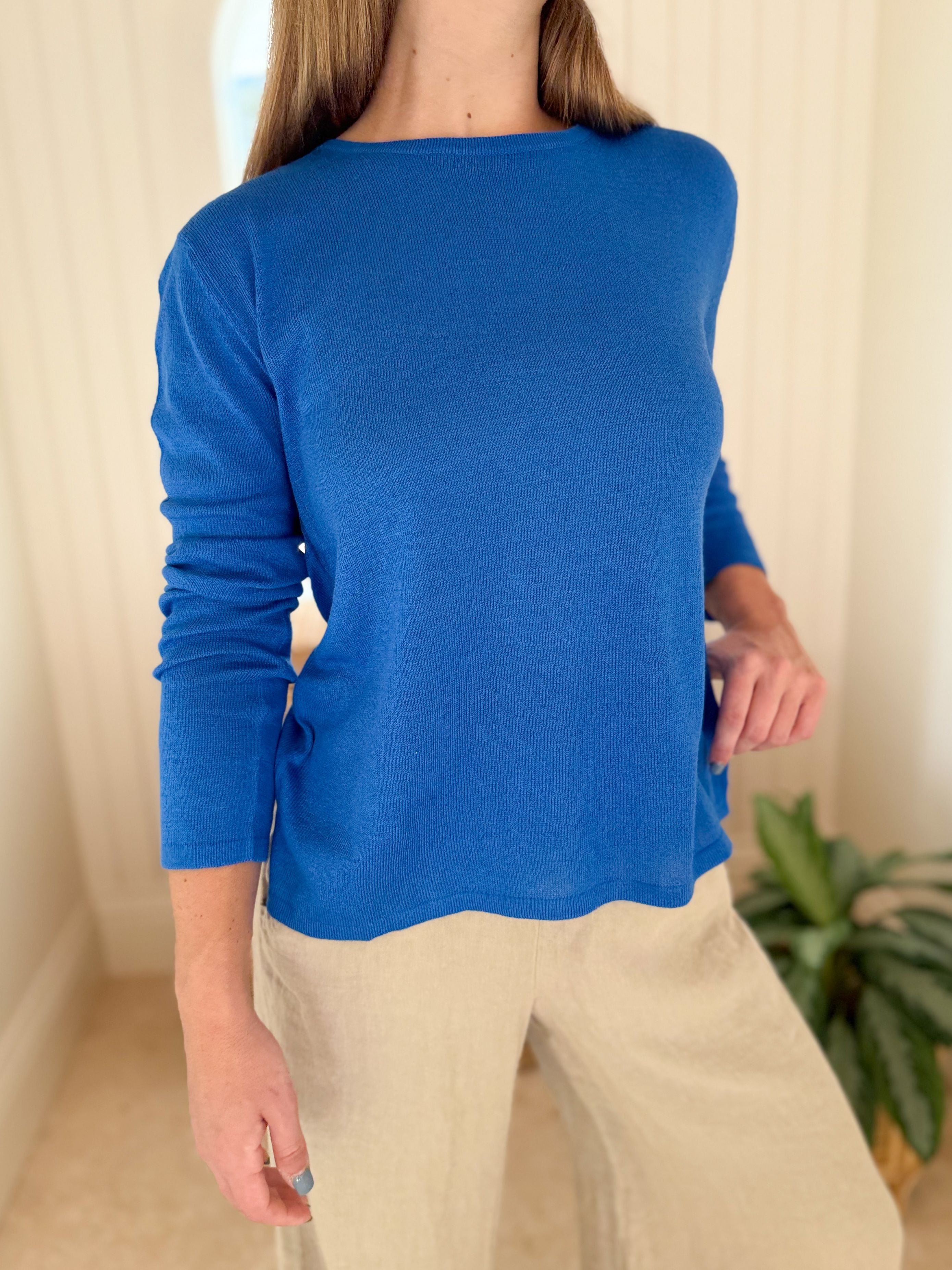 HIHO Brittany Sweater True Blue
