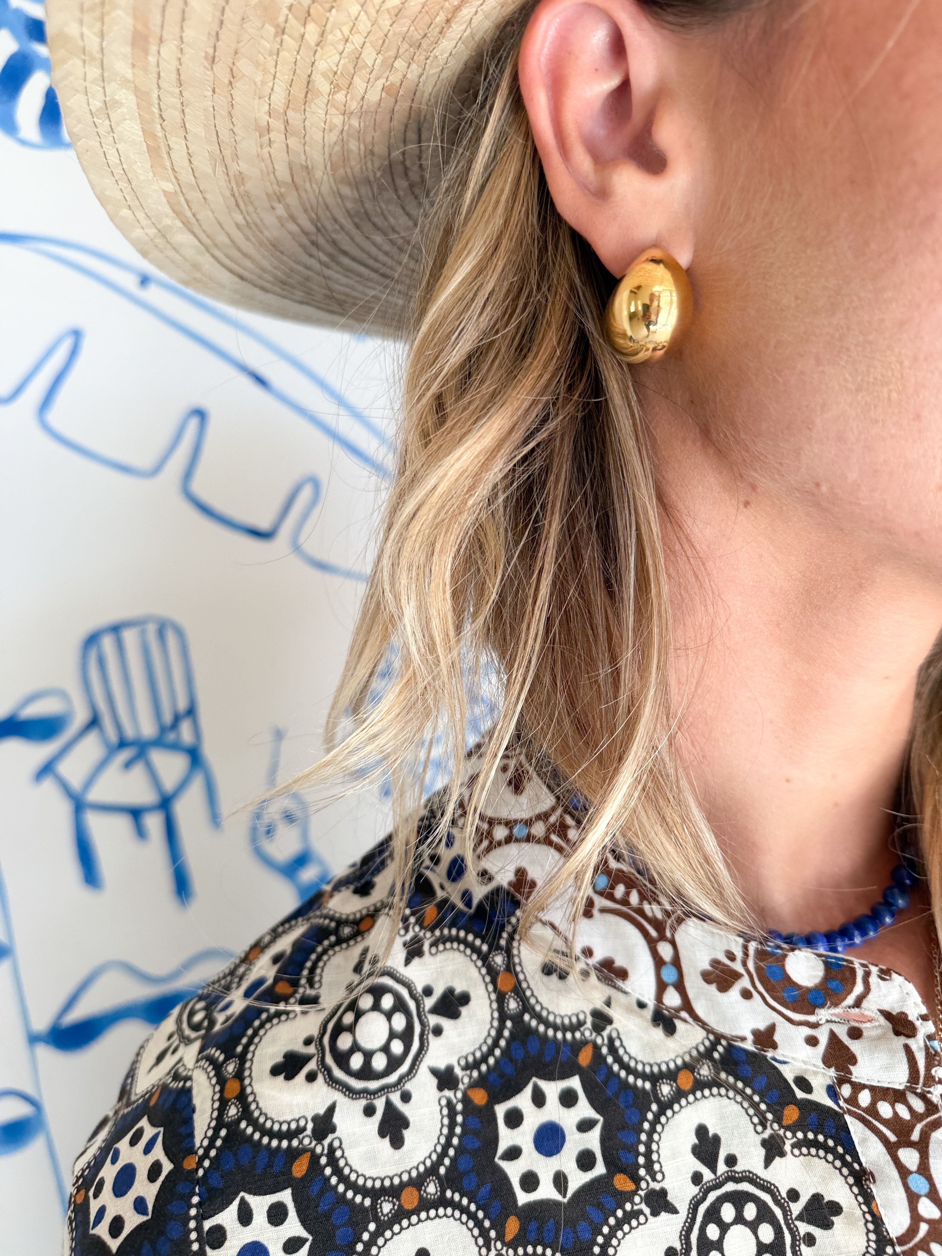 Aria Earrings Gold