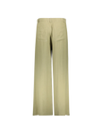 FINAL SALE ME369 Ariel Olive Wide Leg Linen Pants
