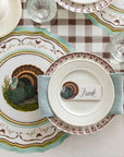 Heritage Turkey China Placemats-Set/12