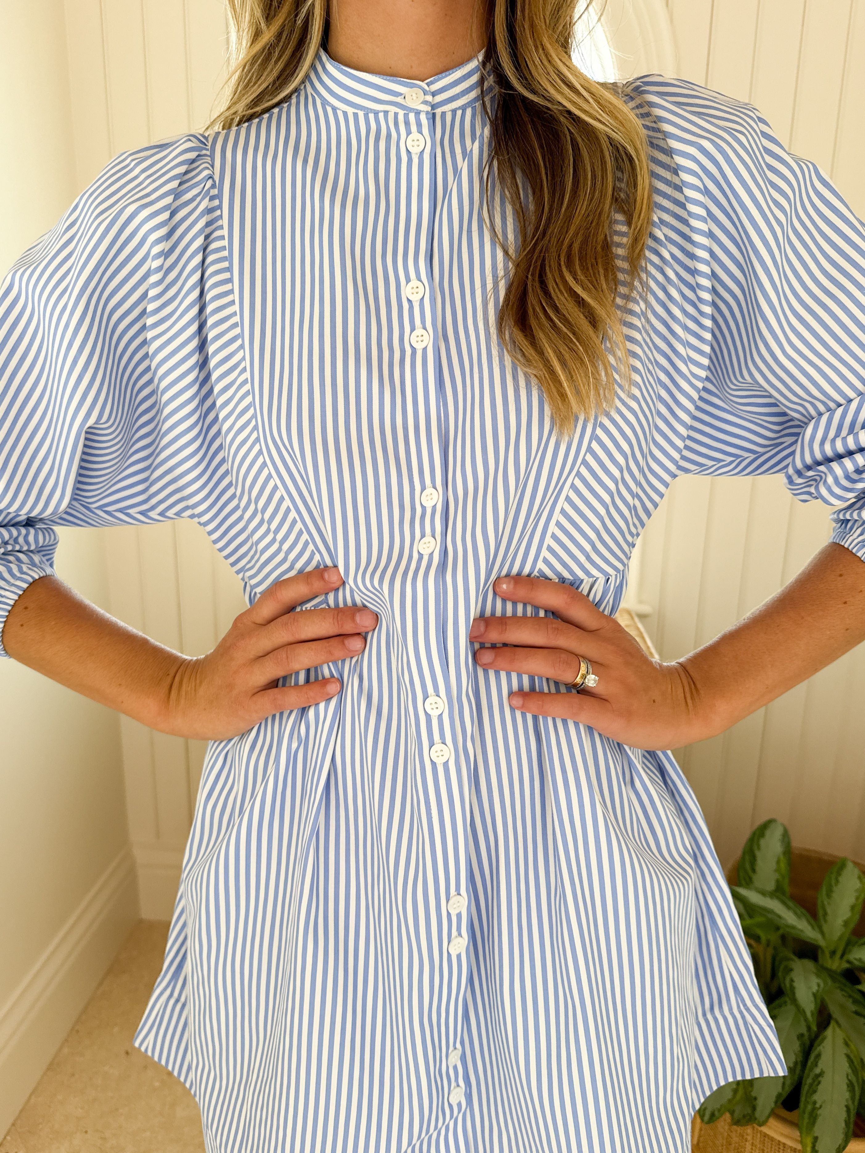 OLIPHANT Avery Dress Surrey Blue